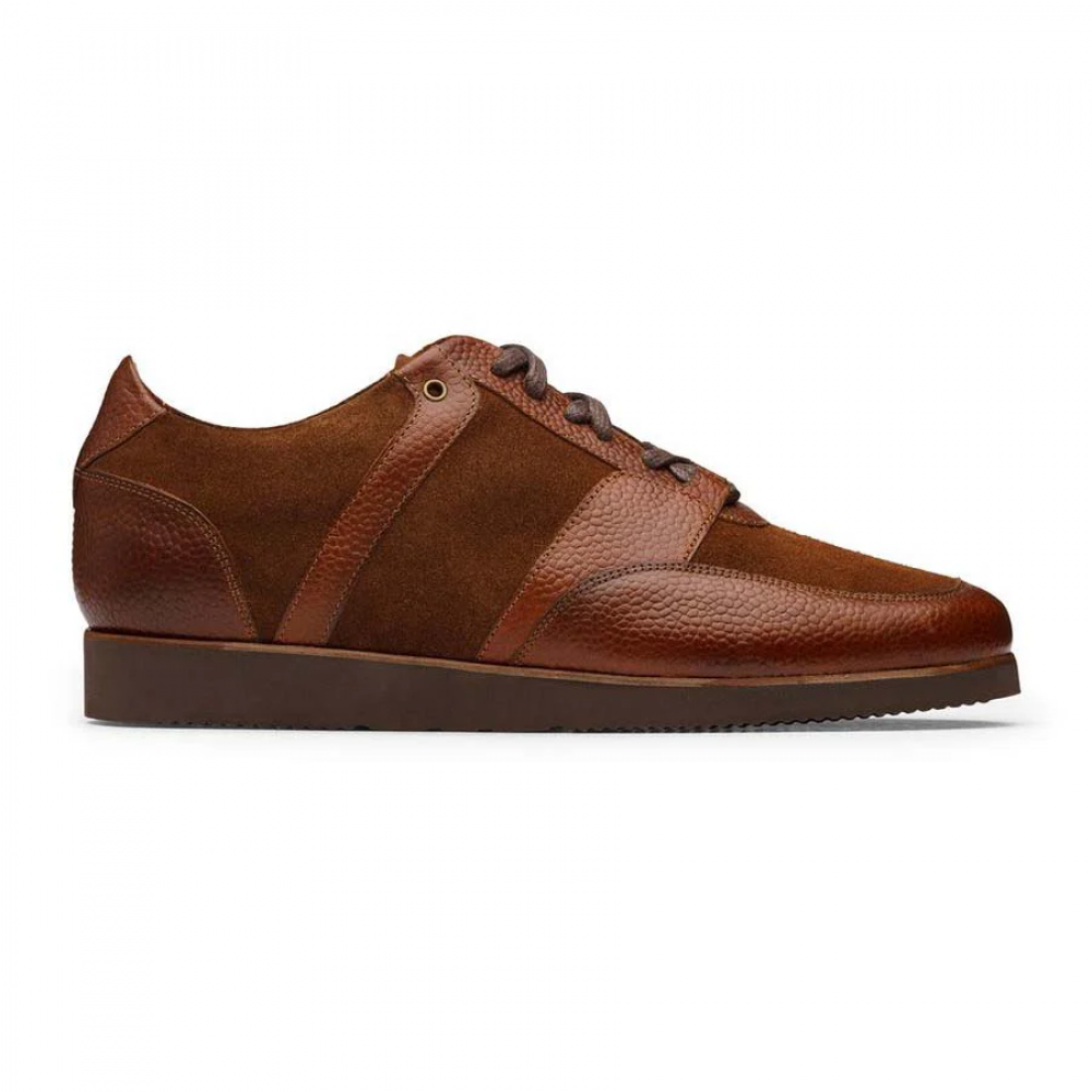 Tan Combination Sneaker