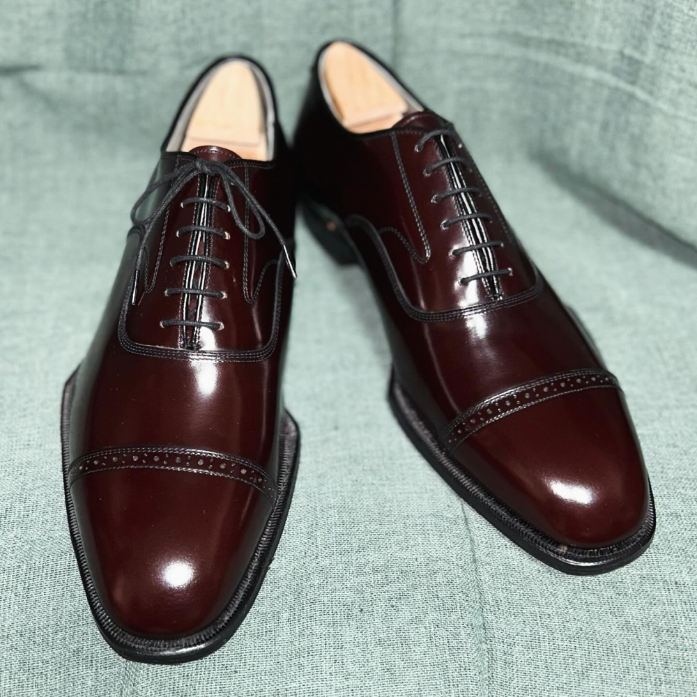 Leather Lace-Up Dress Shoes
