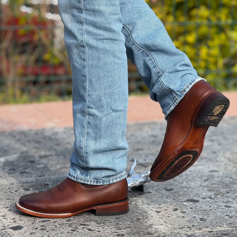 Embroidered Chelsea Boots Men's Martin Boots