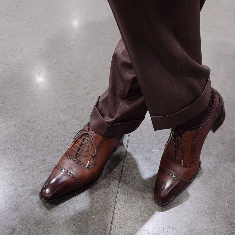 Men's Genuine Leather Oxford Shoes