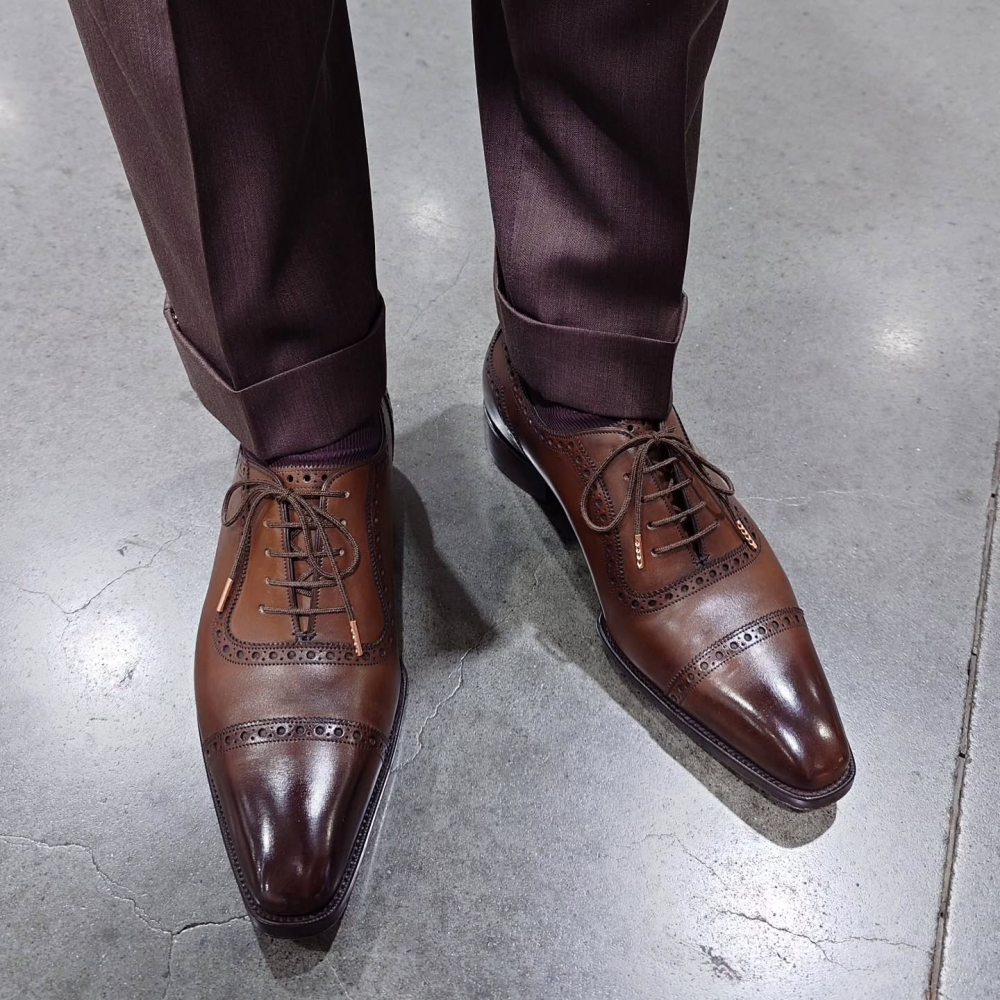 Men's Genuine Leather Oxford Shoes