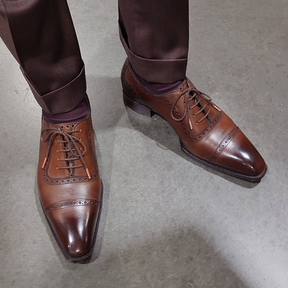 Men's Genuine Leather Oxford Shoes