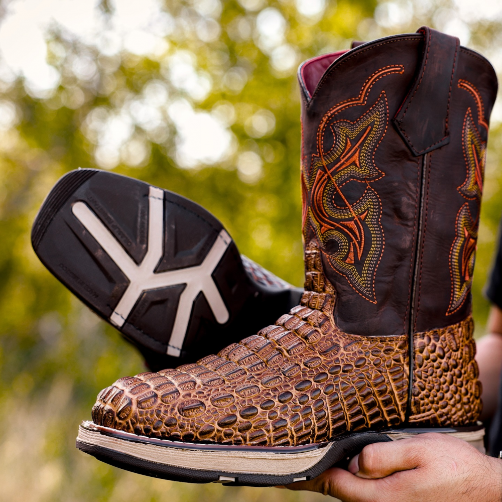 Retro Mid-calf Casual Versatile Men's Boots