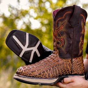 Retro Mid-calf Casual Versatile Men's Boots