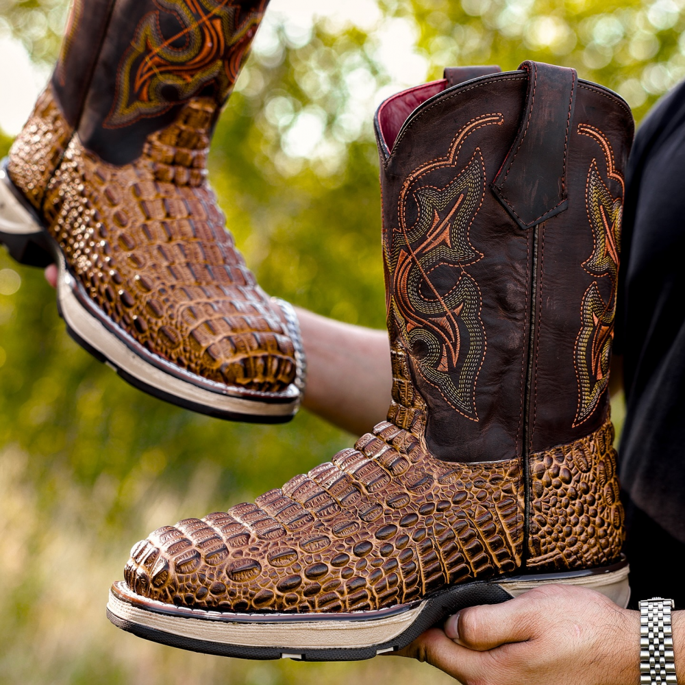 Retro Mid-calf Casual Versatile Men's Boots
