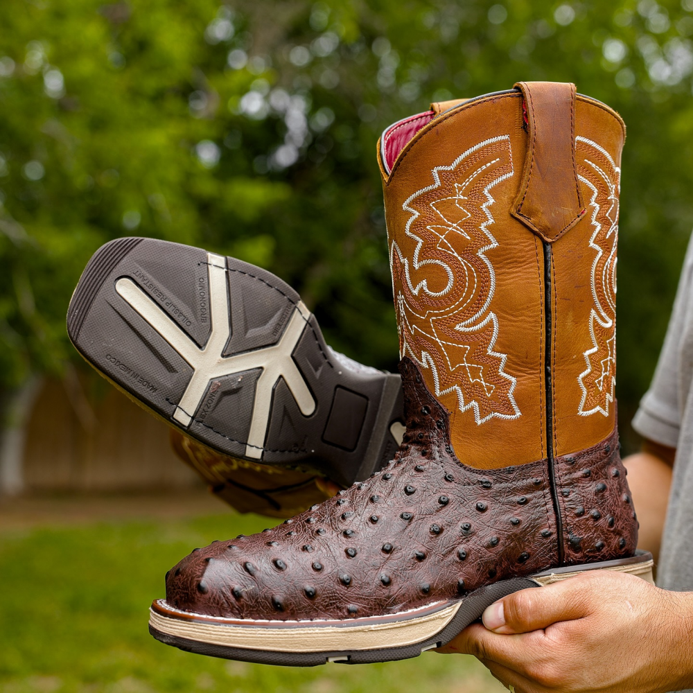 Mid-calf Exotic Western Cowboy Boots