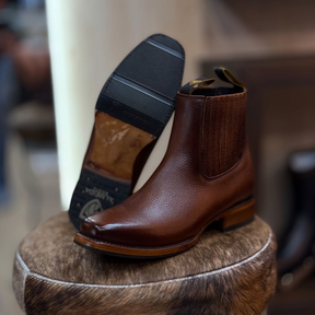 Genuine Leather Handmade Western Short Boots