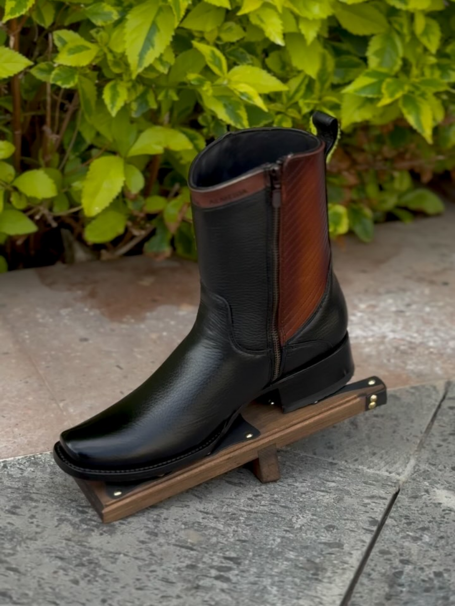 Retro Mid-calf Casual Boots