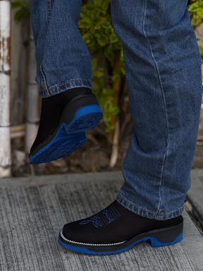 Embroidered Chelsea Boots