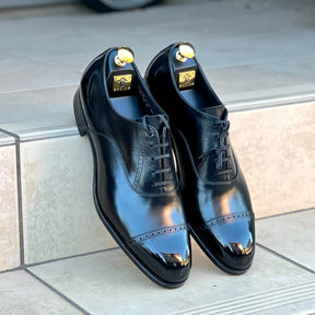 Oxford Pointed Toe Business Formal Leather Shoes