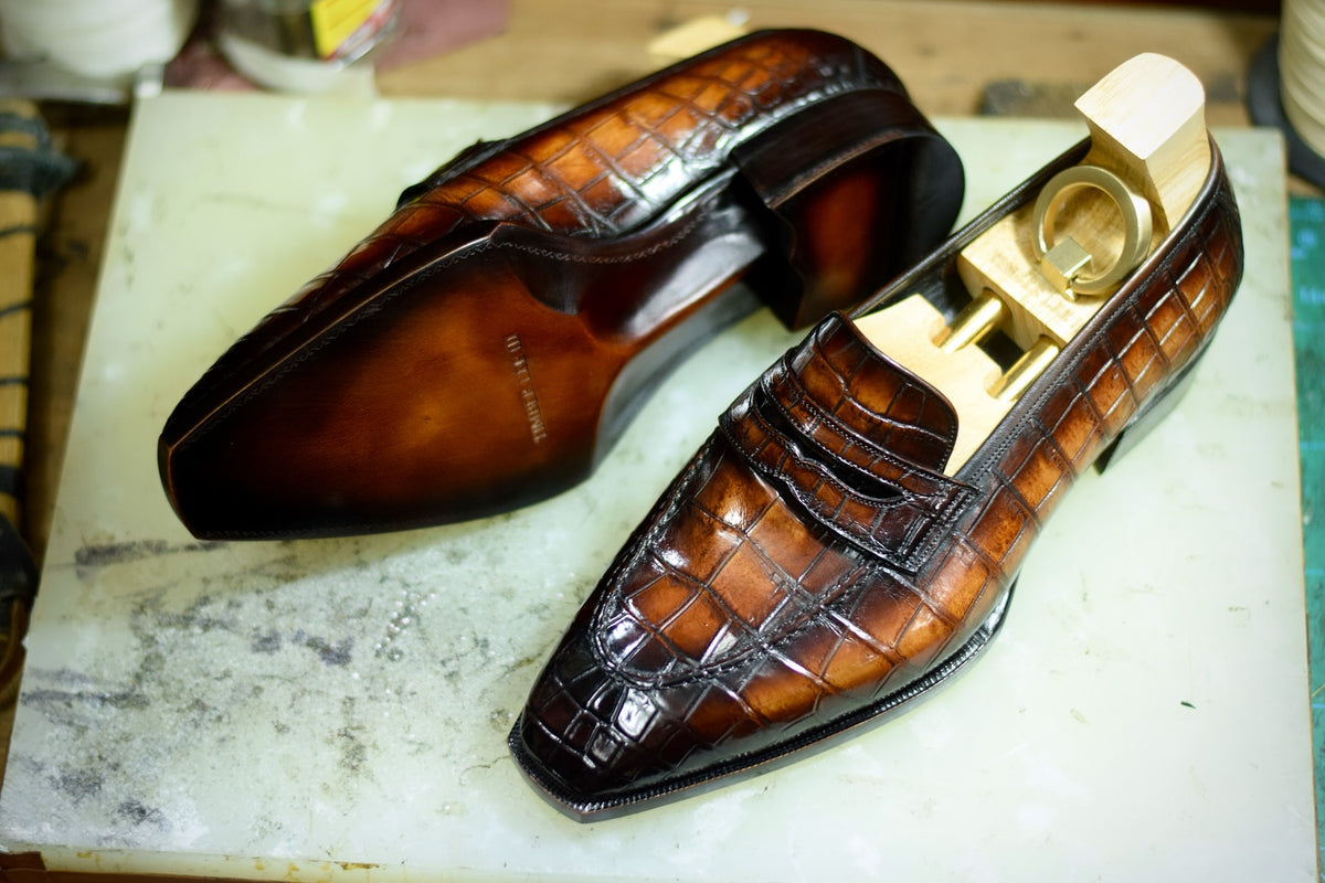 Crocodile Leather Shoes