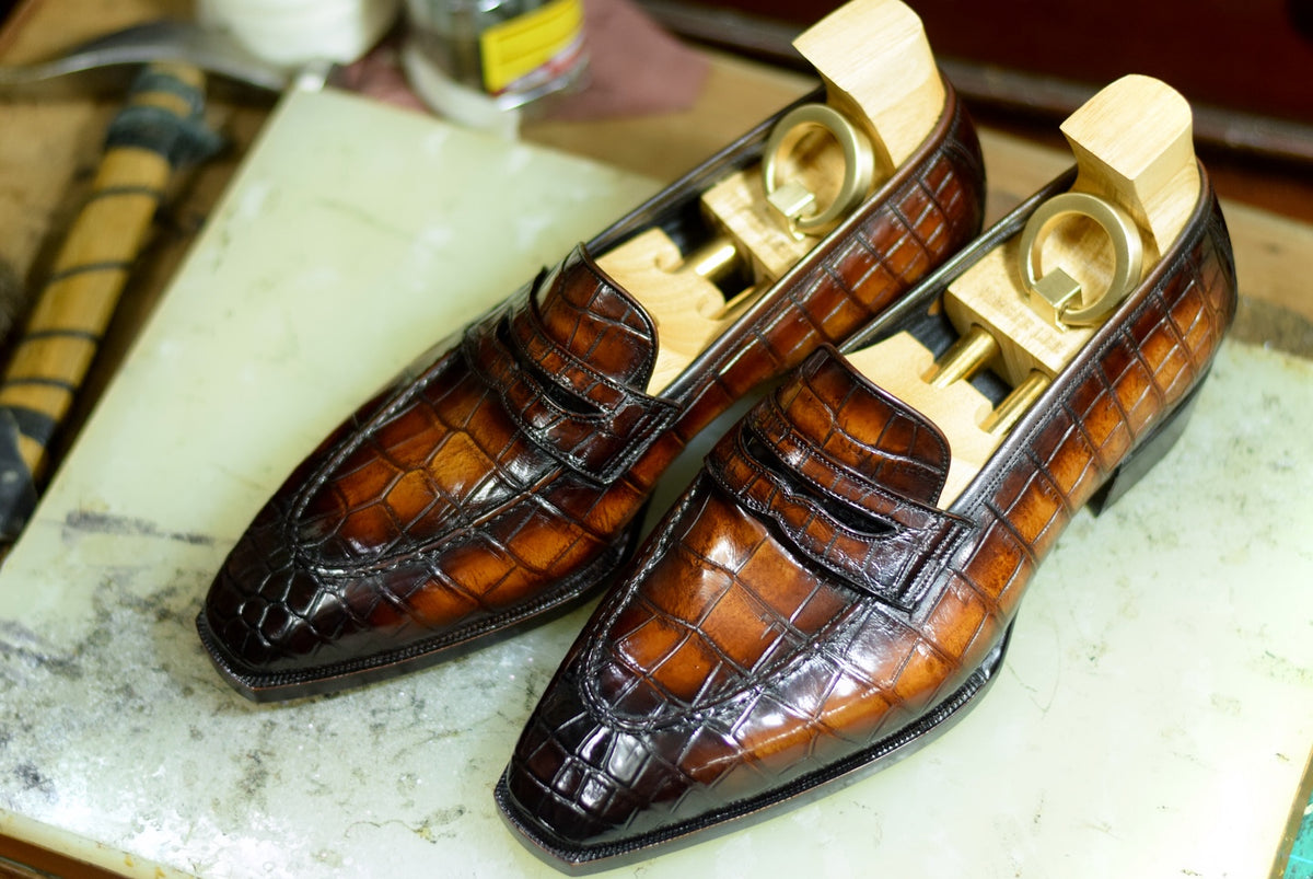Crocodile Leather Shoes