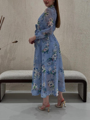 Elegant Soft Midi Dress