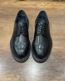 Brogue Carved Genuine Leather Handmade Shoes