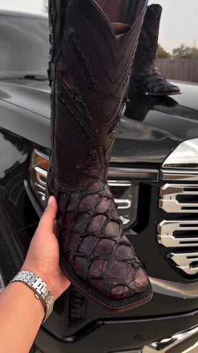 Authentic Pirarucu Boots
