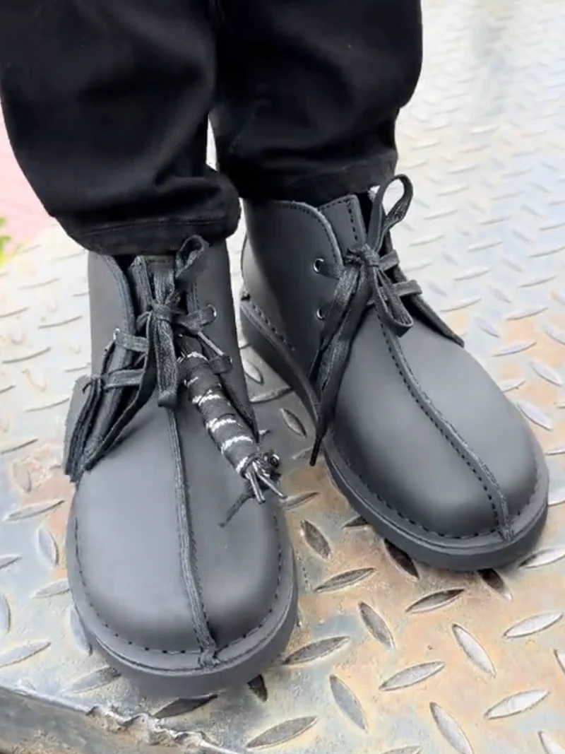 Originals Black Leather Boots
