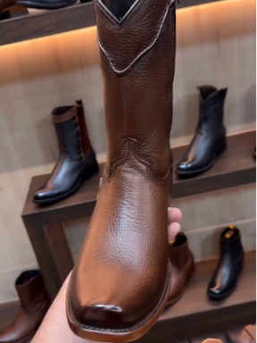 Handmade Genuine Leather Soft Leather Western Boots