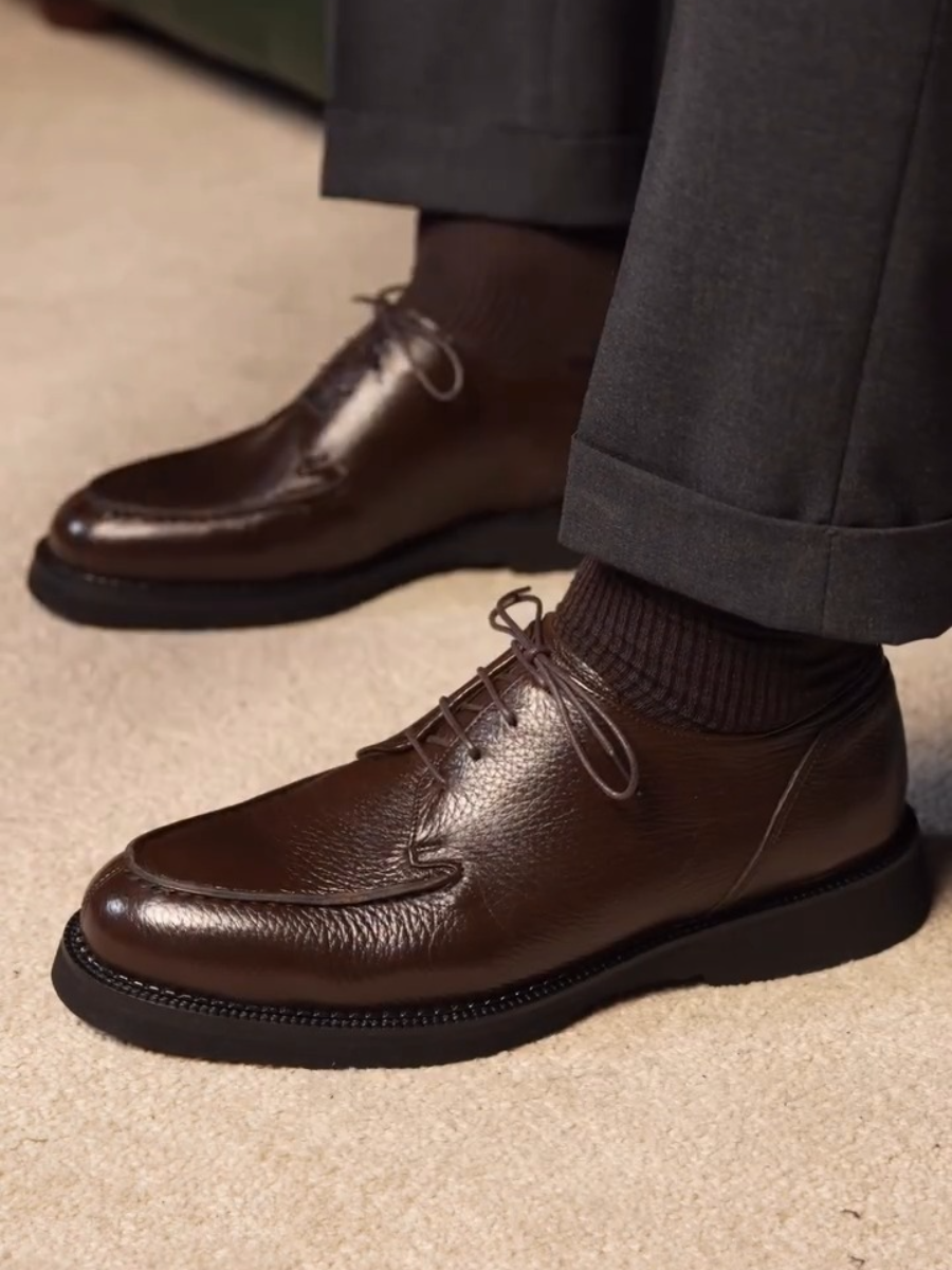 Italian Genuine Deerskin Shoes