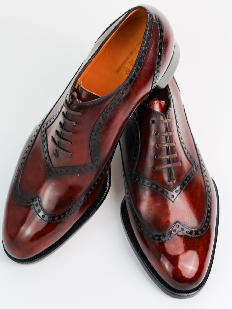 Trendy Handmade Men's Oxford Shoes