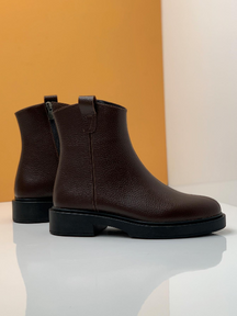 Retro Thick Heel Martin Boots