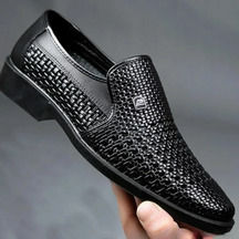 Casual Hole Shoes Hollow Men's Leather Sandals