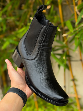 Vintage Leather Cigarette Boots