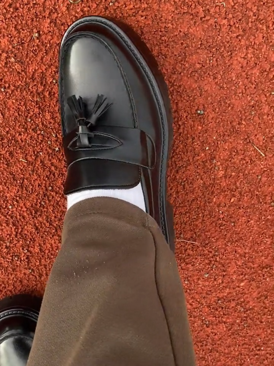Casual And Stylish Tassel Leather Shoes