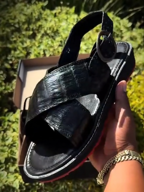 Original Crocodile Leather Sandals