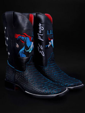 Premium Embroidered Cowboy Boots
