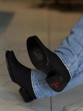 Simple Handmade Genuine Leather Ankle Boots