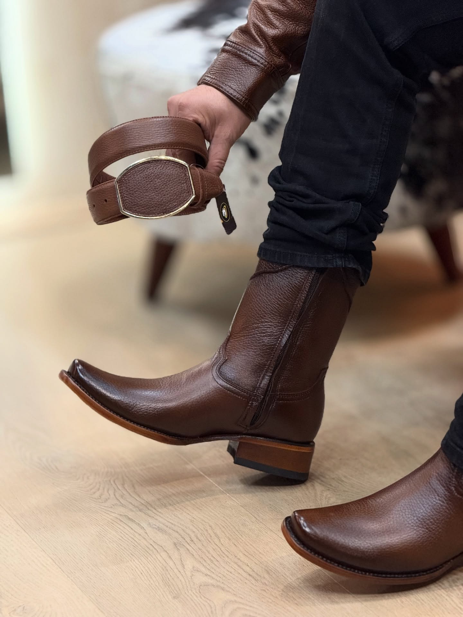 Handmade Genuine Leather Soft Leather Western Boots