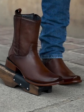 Genuine Leather Handmade Deerskin Western Boots