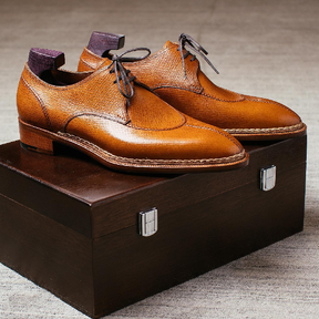 Handmade In Italy Split Toe Oxfords