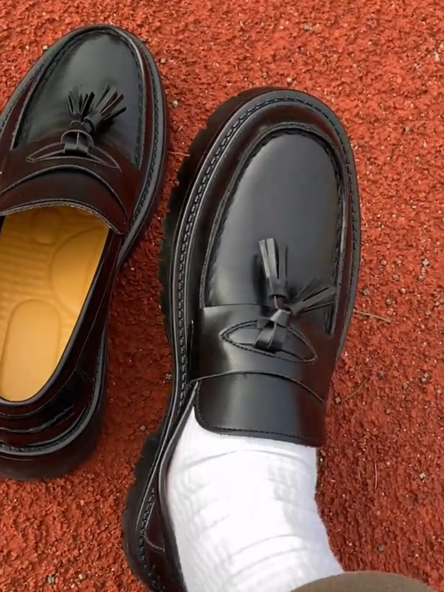 Casual And Stylish Tassel Leather Shoes