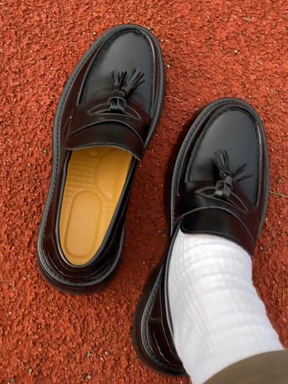 Casual And Stylish Tassel Leather Shoes