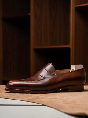 Genuine Leather Slip-on Business Casual Shoes