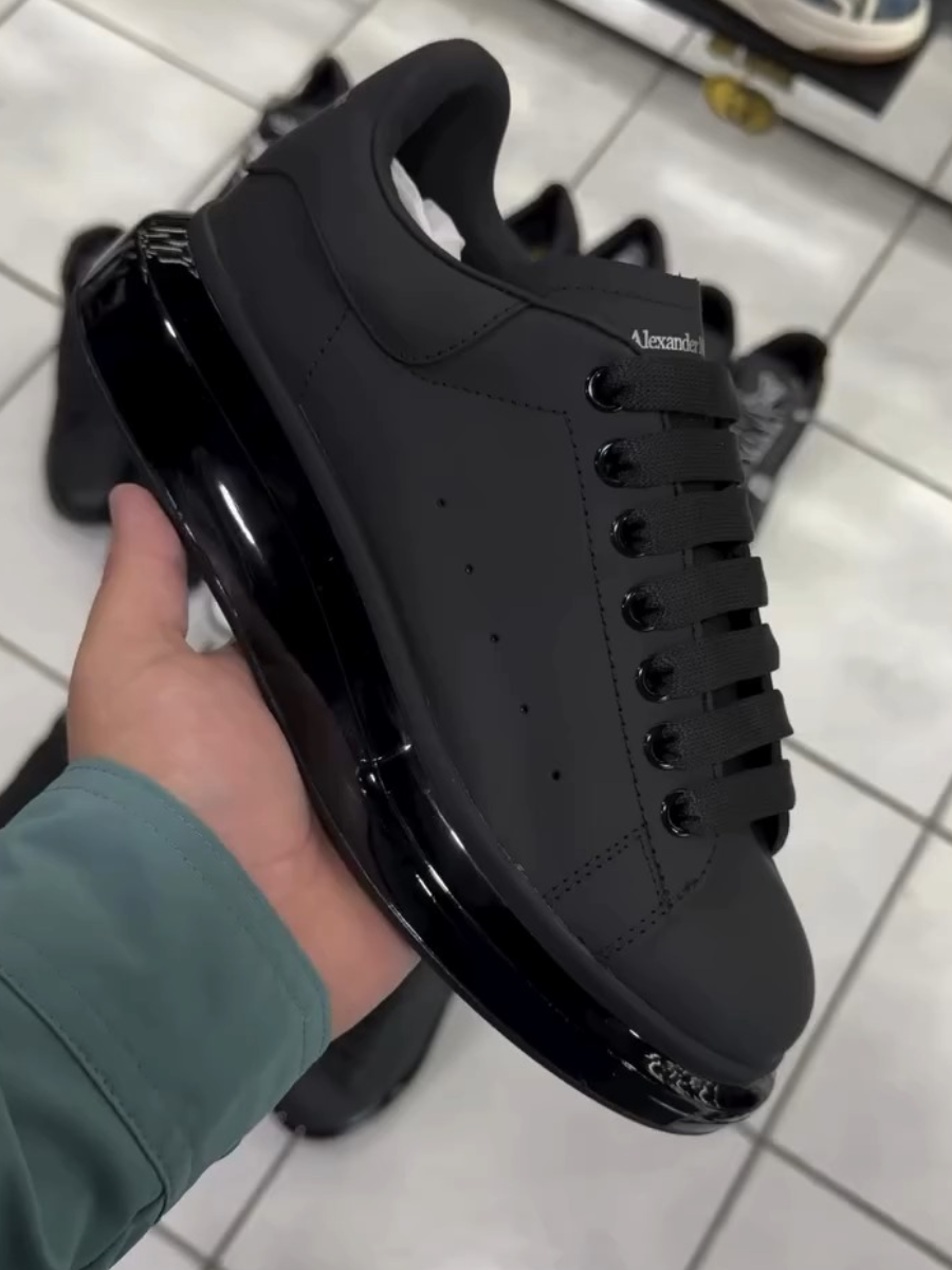 Black Platform Sneakers