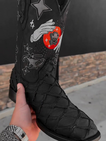High-top Trendy Leather Boots