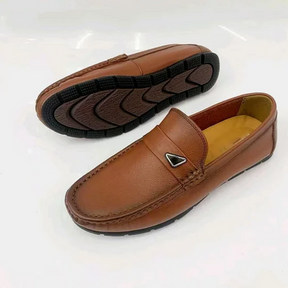 Casual Cowhide Comfortable Breathable Soft Loafers