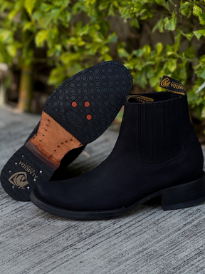 Chelsea Boots Low Cut Short Leather Boots