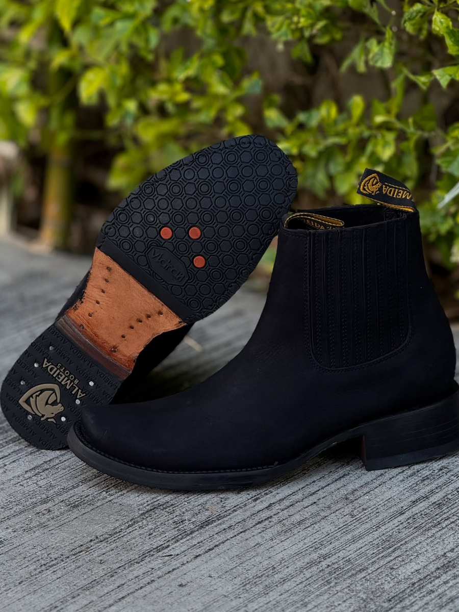 Chelsea Boots Low Cut Short Leather Boots