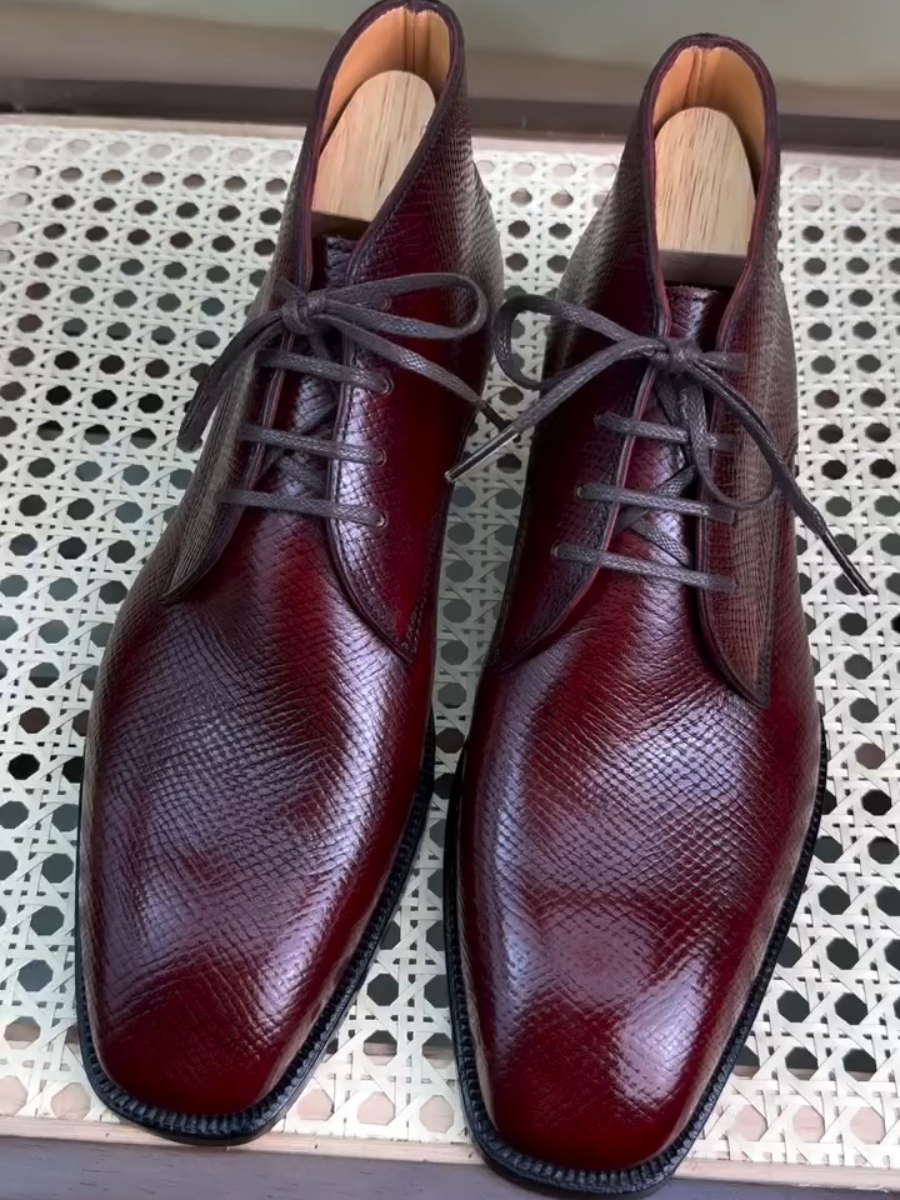 Formal Brogue Casual Leather Men's Shoes