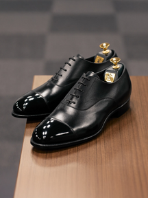 Black Oxford Leather Shoes