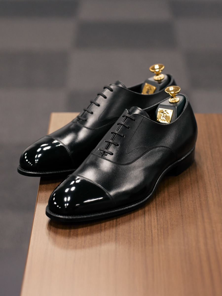 Black Oxford Leather Shoes