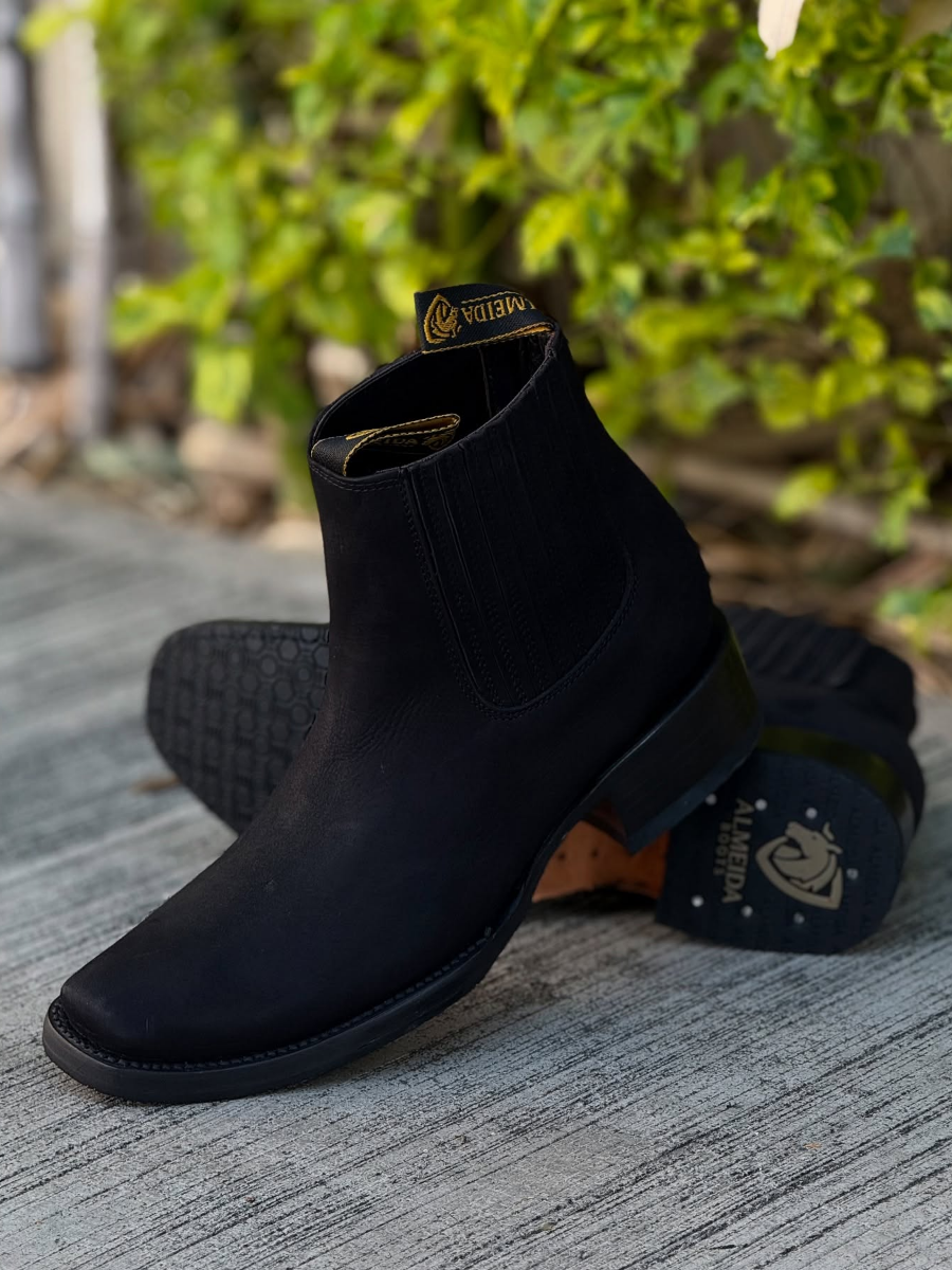 Chelsea Boots Low Cut Short Leather Boots