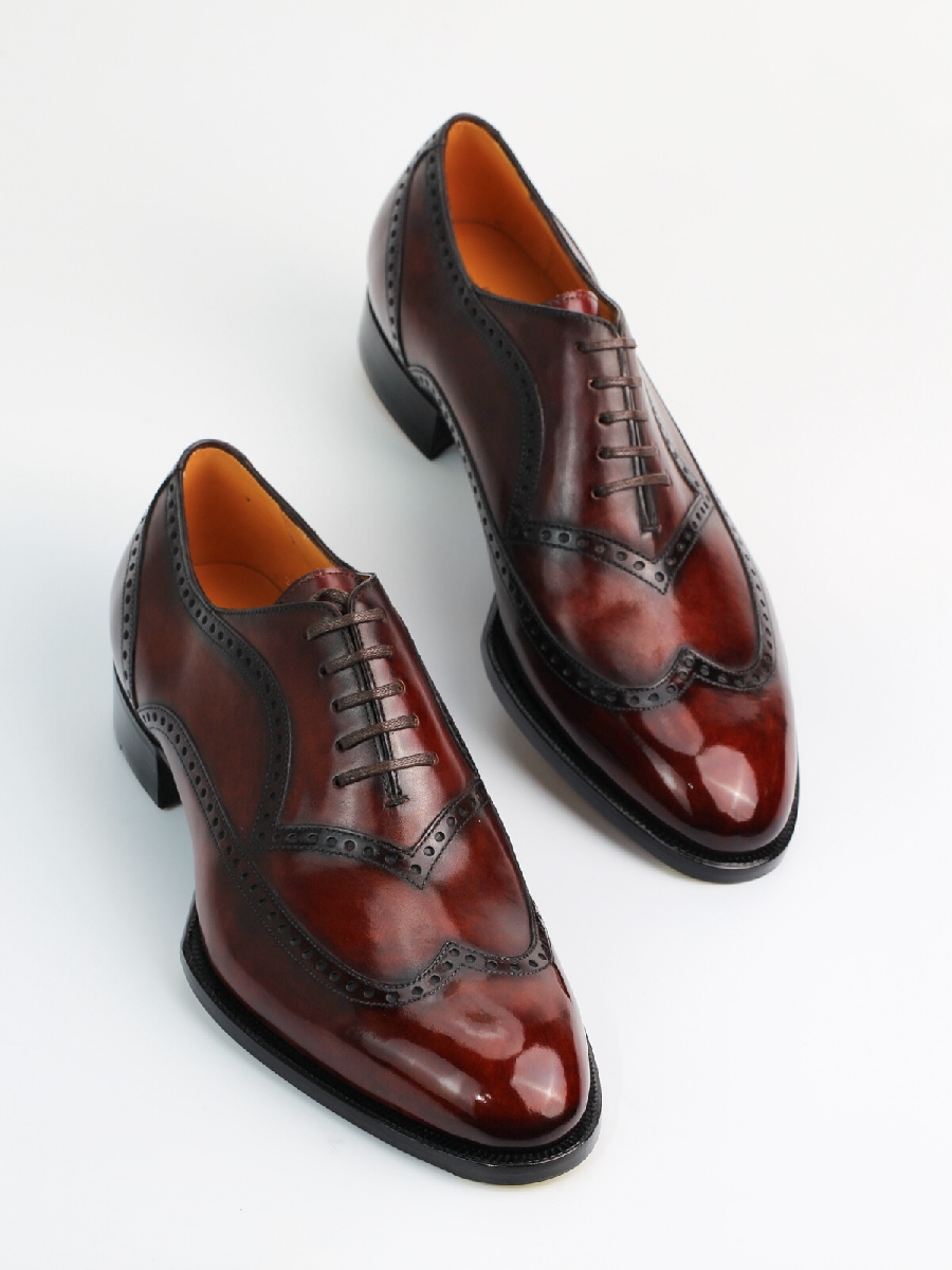 Trendy Handmade Men's Oxford Shoes