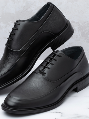 Men's Pointed Toe Lace-up Low-top Shoes