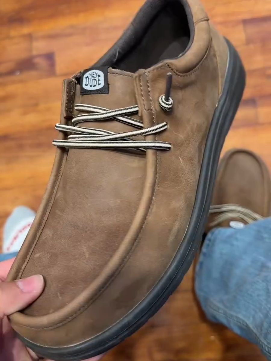 Men | Paul Full Grain Leather | Robe Brown/Mole Brown