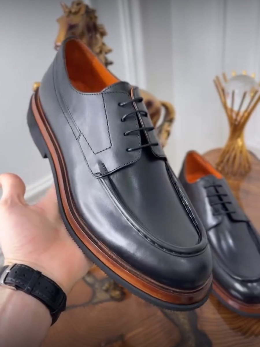 Genuine Leather Trendy All-match Shoes