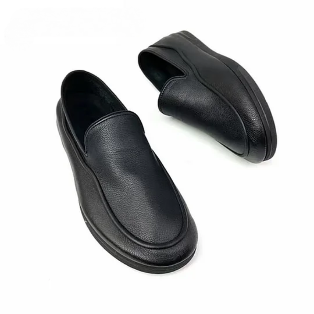 Casual Fashion Soft Sole Flat Heel Leather Shoes|Soft Foldable Packable Loafer